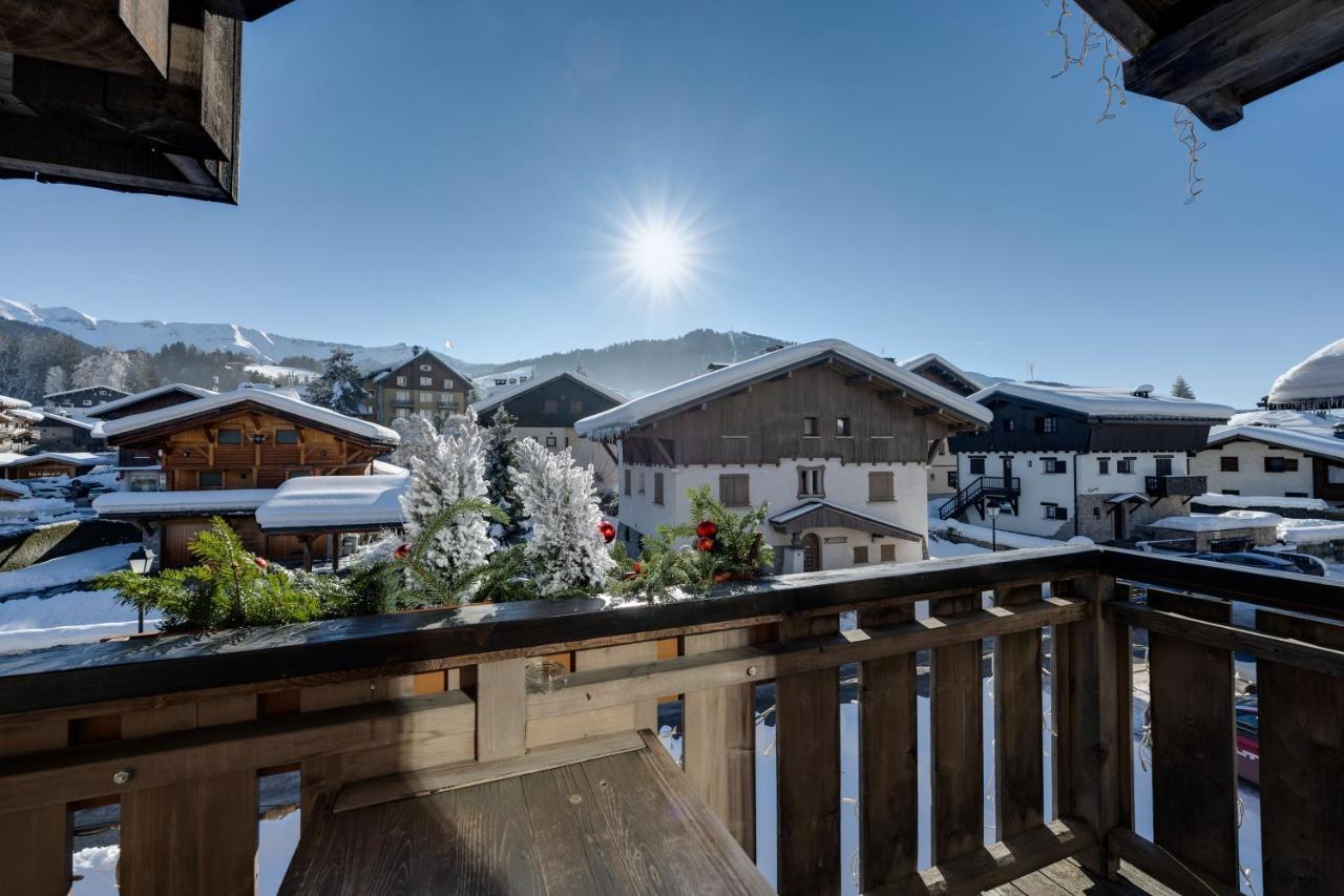 Hotel La Grange D'Arly Megève Exterior foto