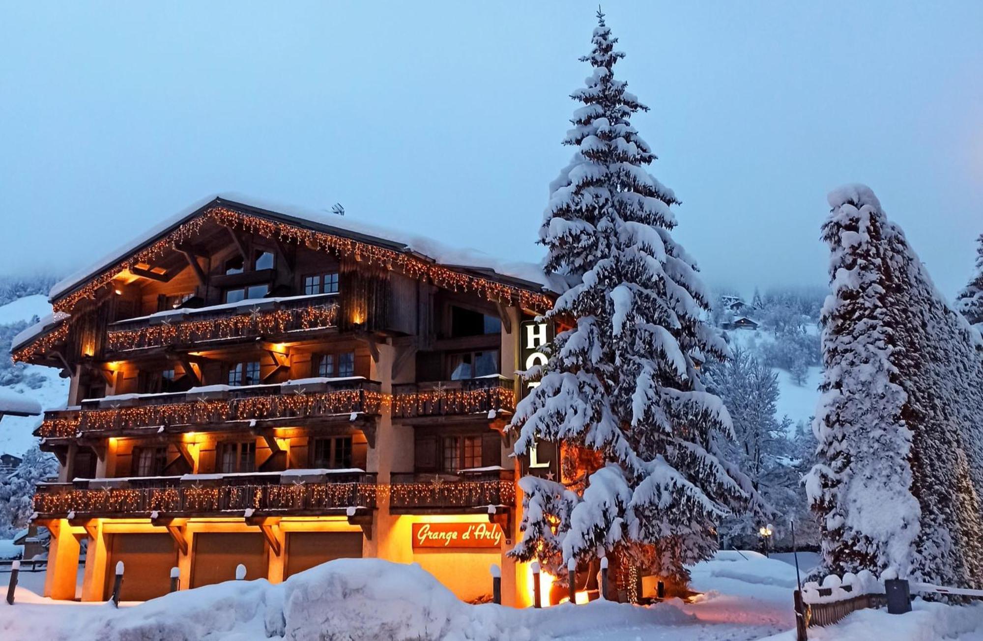 Hotel La Grange D'Arly Megève Exterior foto